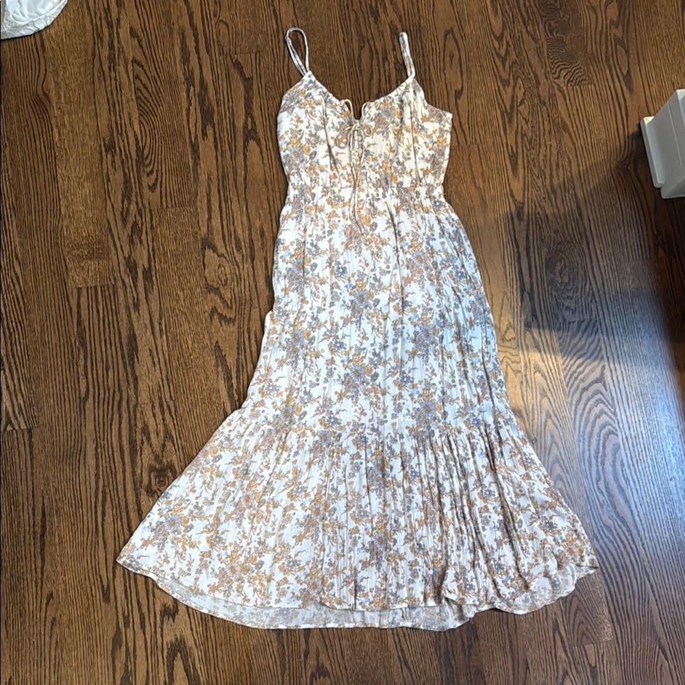 Floral Print Maxi Dress